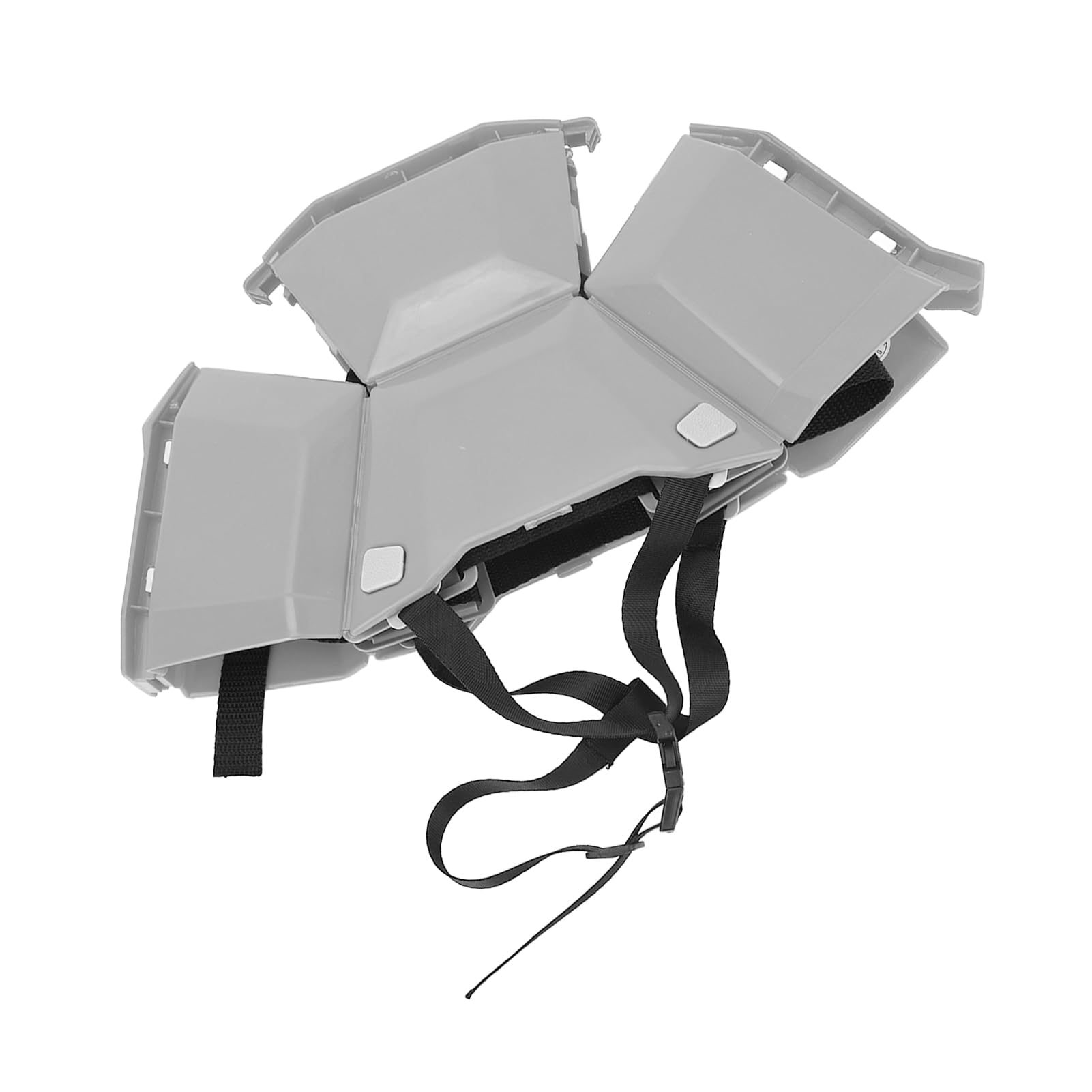 YWBL-WH Casco Pieghevole, Cappello di Sicurezza per Protezione della Testa in Plastica Ad Alta Resistenza con Circonferenza della Testa Regolabile 47 * 62 Cm, per Lavoro All'aperto,