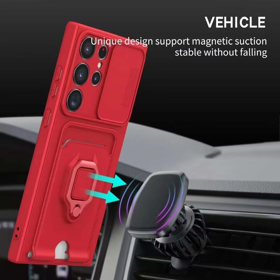 TVVTPU Cover per Xiaomi Redmi Note 13 4G con Cordino e 360° Anello Supporto, Custodia Sottile Morbido Silicone TPU Antiurto Dorata Placcatura Protettiva Case con Regolabile Collana Tracolla, Nero