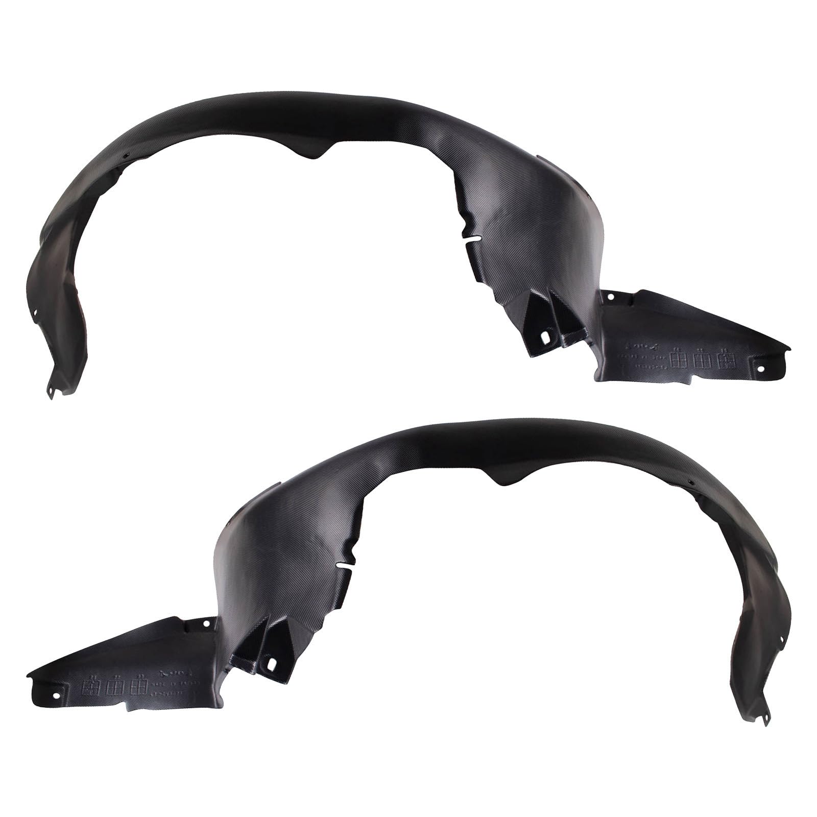 TRQ Inner Fender Liner Set | For 2007-2011 Chevrolet Aveo GM1250127 GM1251127