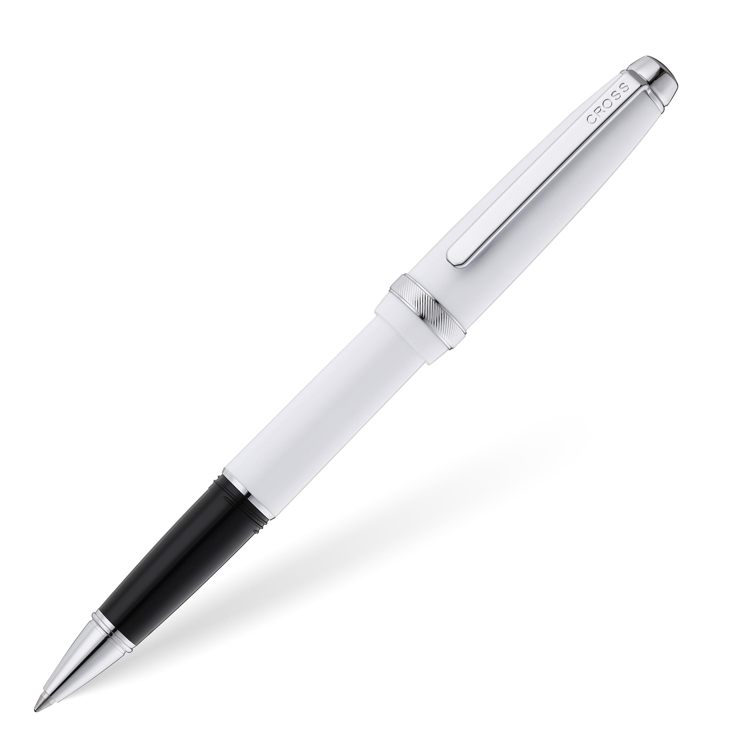 Cross Lume Porcelain White with Polished Chrome Appointments Ballpoint Pen