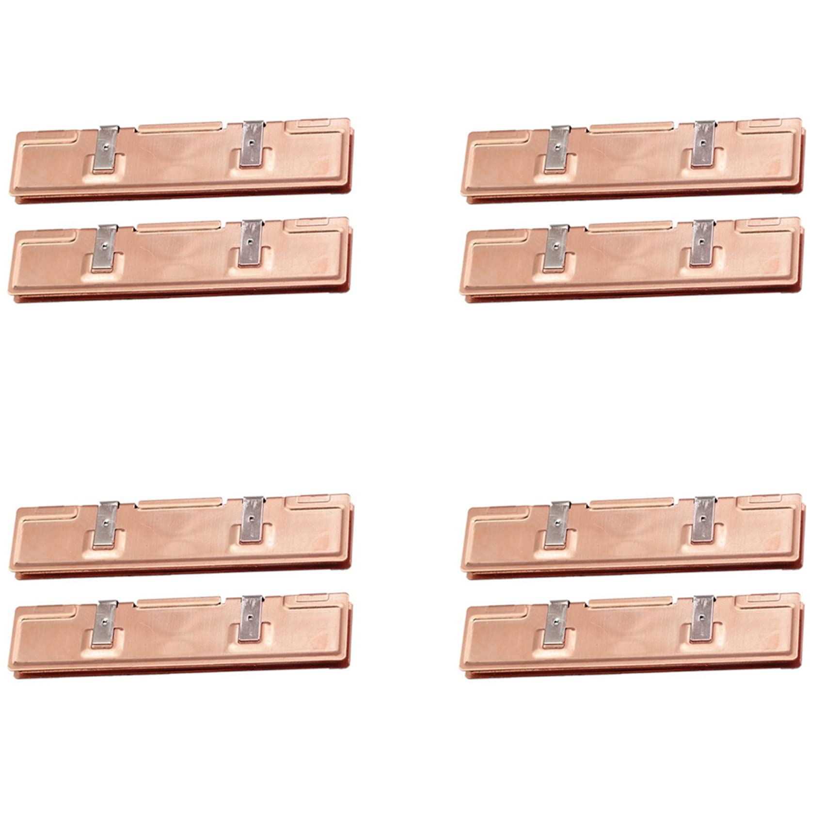 8 Piezas para Ram Enfriador de Memoria Disipador de de Refrigeración Radiador de Memoria de Escritorio DDR2 DDR3