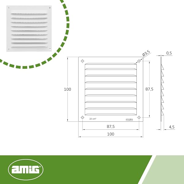 Amig - Grille de Ventilation - 4