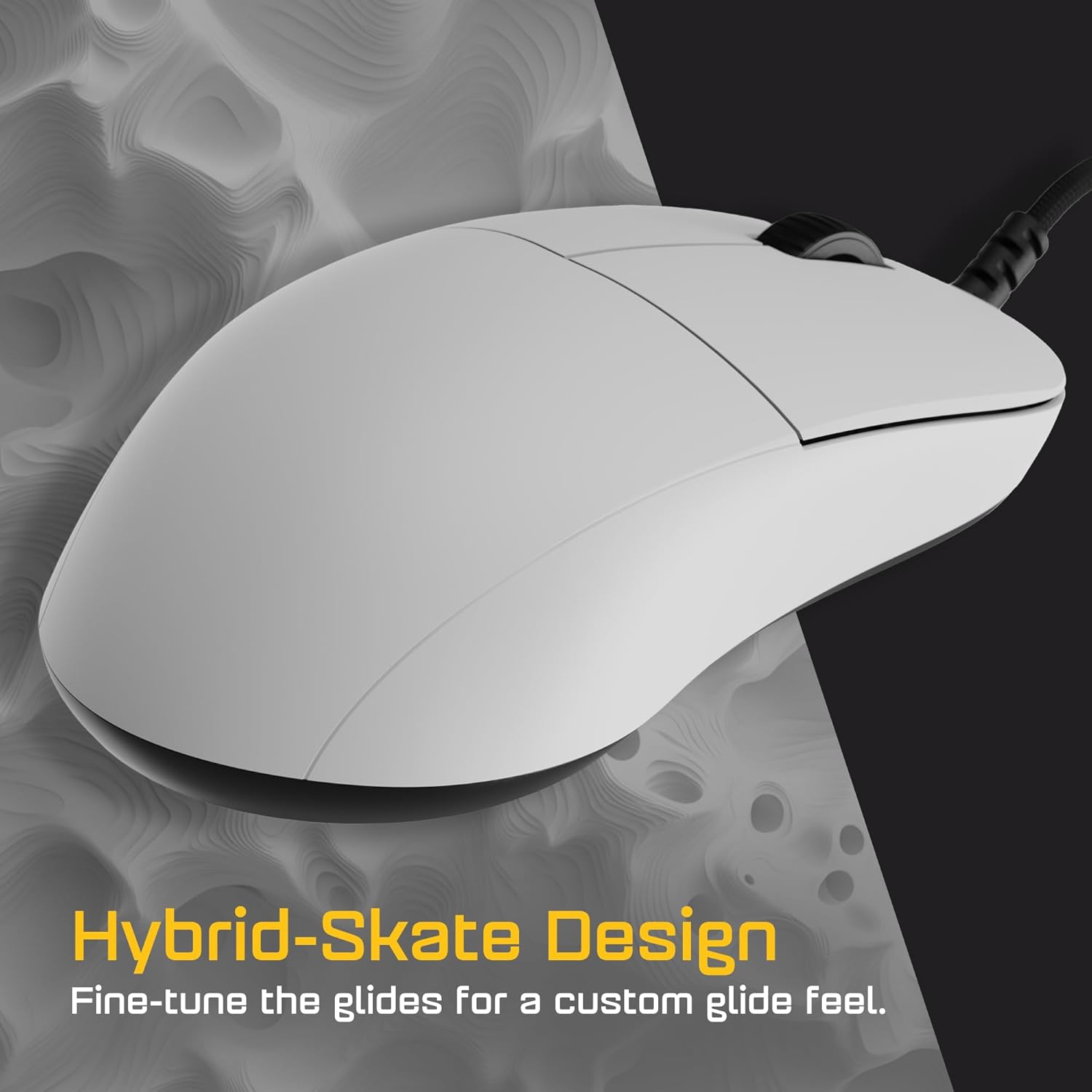 ENDGAME GEAR XM2 8k Gaming Mouse – 8000Hz Polling Rate, Kailh GX Switches, PixArt PAW3395 Sensor, Ultra-Light 52 g, White Edition