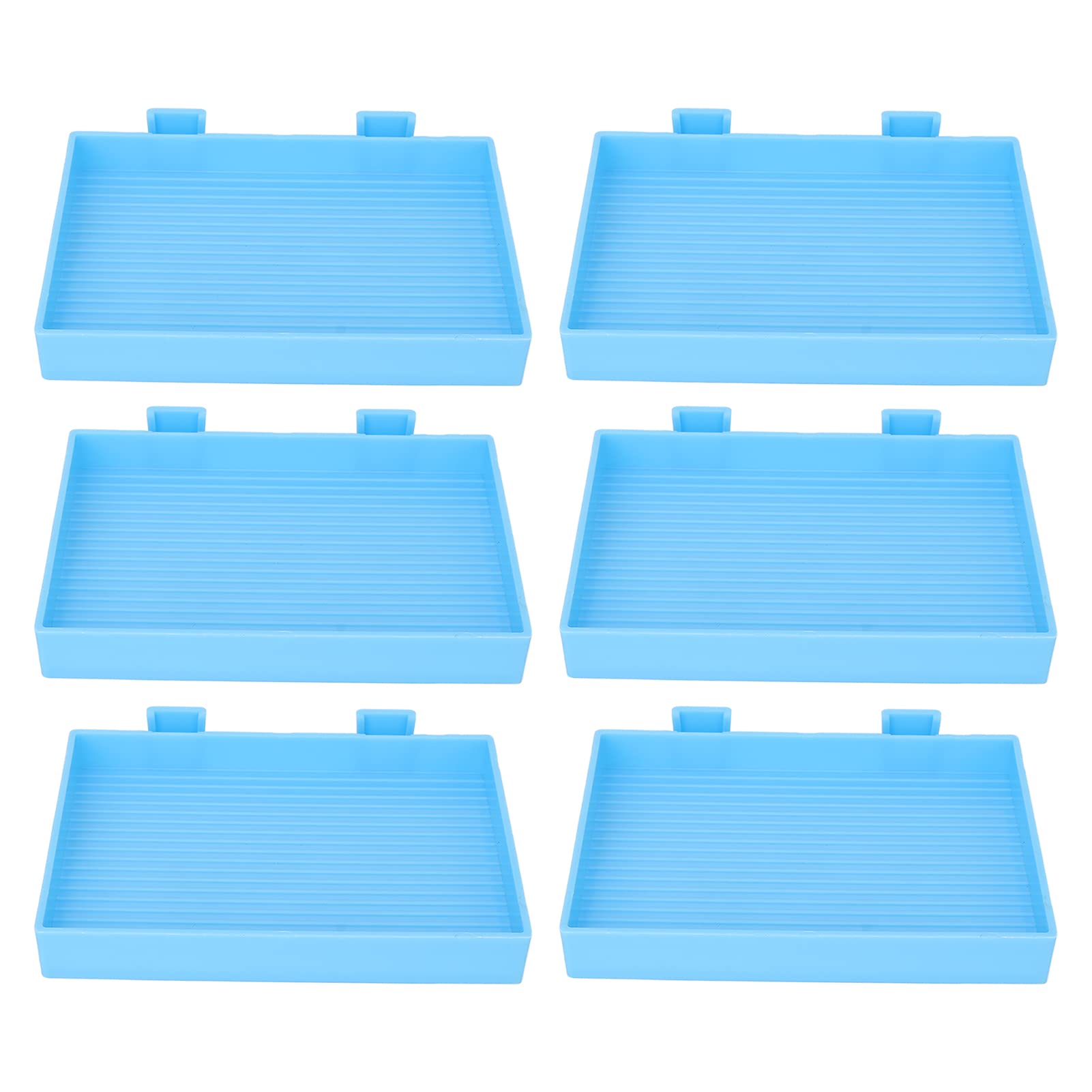 Rhinestone Plate Tray,6pcs Rhinestone Storage Trays Bead Sorting Container DIY Art Painting Accessories
