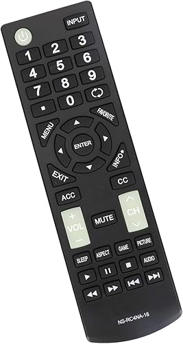 Miniatura 3 de Nuevo control remoto de repuesto NS-RC4NA-18 para Insignia TV NS-50D510MX19 NS-50D510NA17 NS-55D420NA20 NS-55D420NA18 NS-32D220NA20 32D311NA17