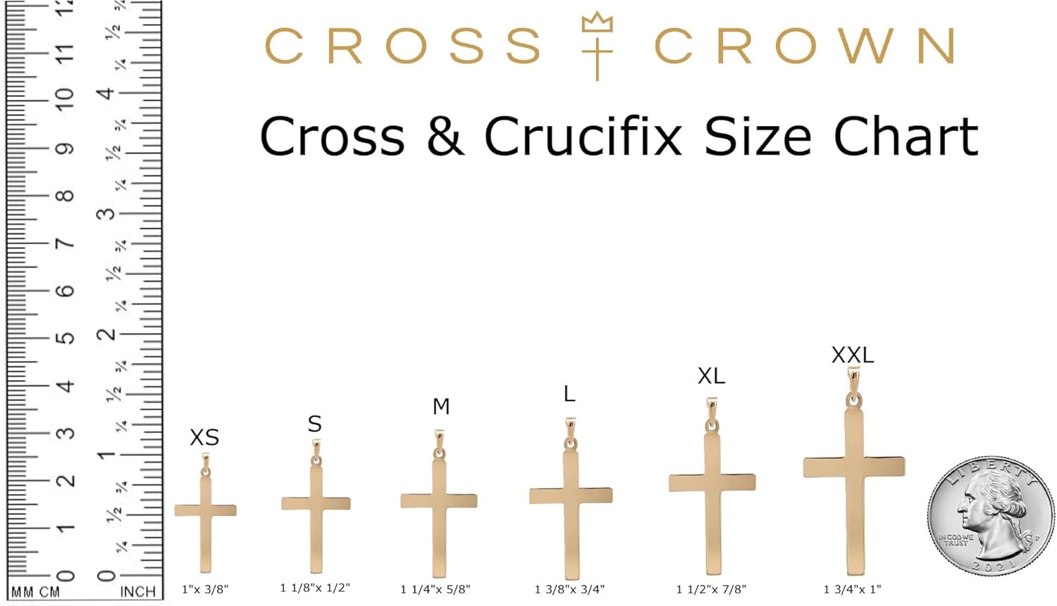 RP Solid 14K Gold Gold Cross for Men & Women, Authentic Handcrafted Budded Florentine Cross Necklace Pendant for Women & Men, Heirloom Quality with Premium Jewelry Box, Made in the USA - Image 6