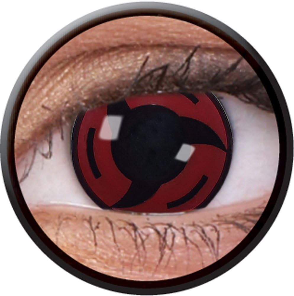 Charming Eyes Crazy Lens Yearly Contact Lens - 2 Units (Kakashi2)