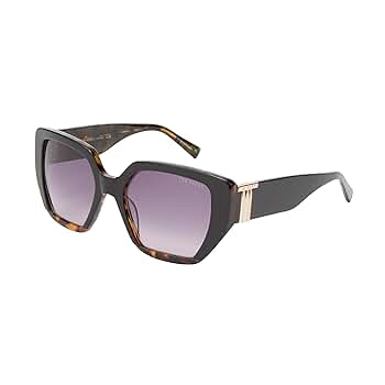 Ted Baker TWS261 Women's Square Cat Eye Sunglasses, 54 mm