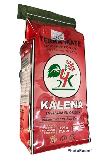 Miniatura 3 de KALENA Yerba Mate - Té agroecológico – 1.1 libras / 500 g / 17.6 oz té de desintoxicación agroecológica – Hoja suelta de yerba mate – Té Hi Caf – Té