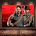 JMHomeDecor The Game Red Dead Redemption 2 Canvas Poster Wall Art Print Pittura Carta da Parati Immagine Decorativa della Parete Soggiorno 50X70Cm -Pp1296
