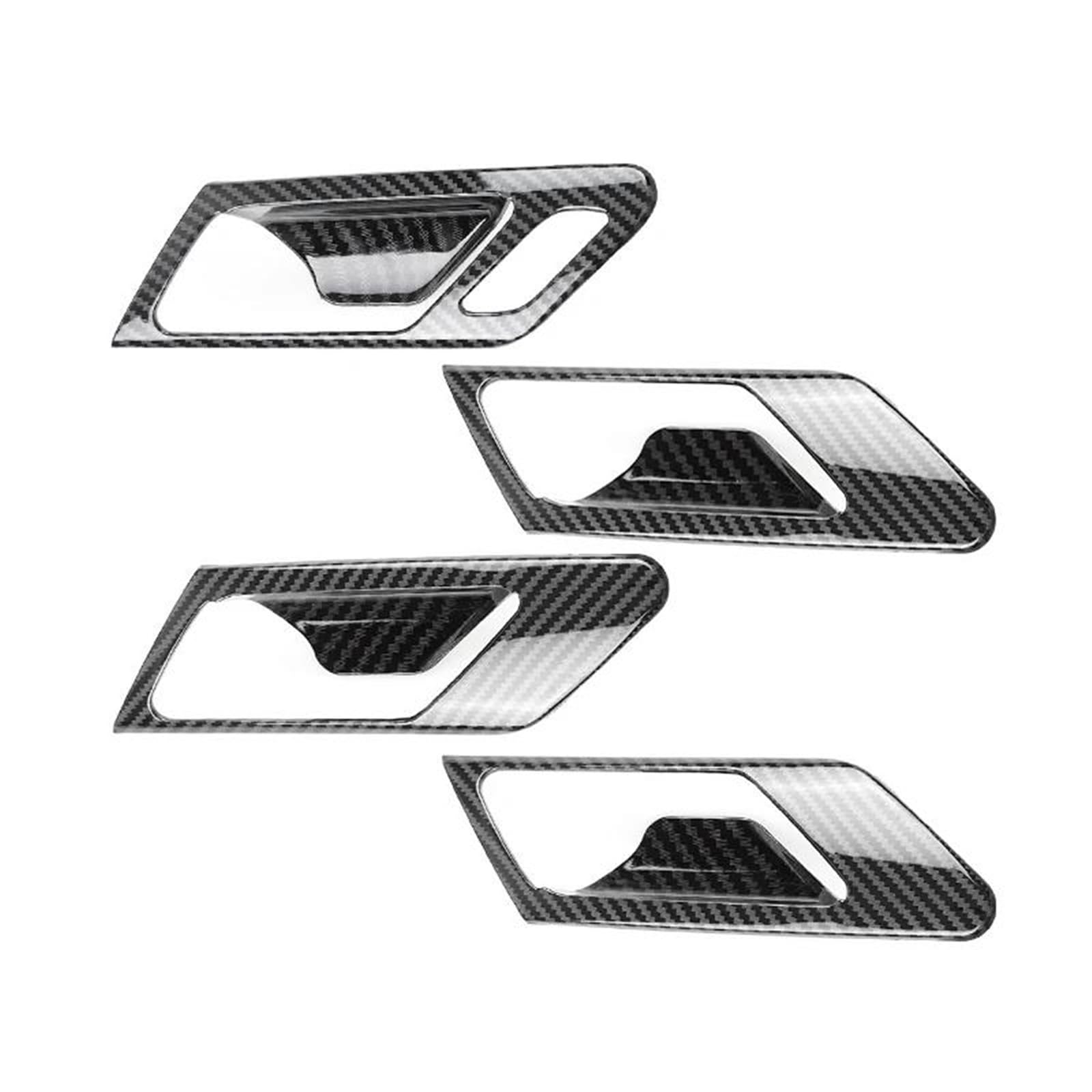 NOHEEU for VW for Golf 6 MK6 2008-2013 Car Interior Doors Handle Pull Door Bowl Frame Cover Trim Inner Accessories(RHD)