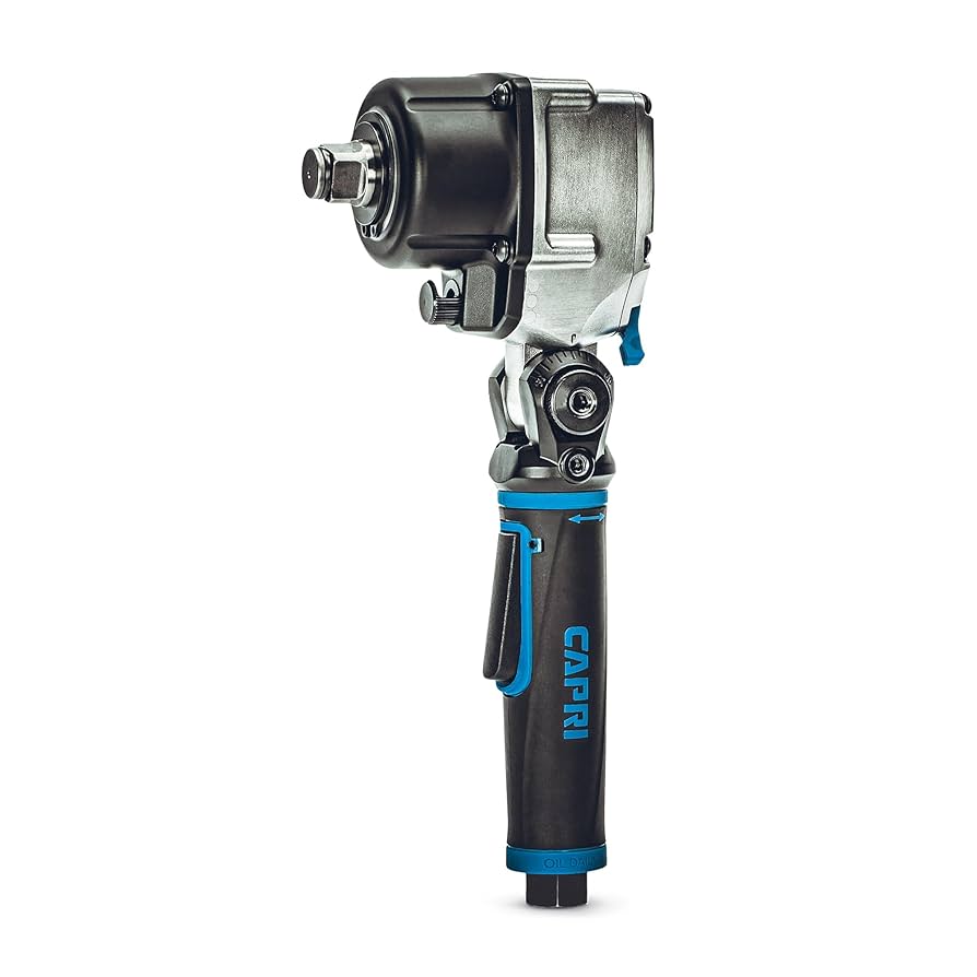 M♡ Capri Tools 3/4 in. Flex-Head Air Angle Impact Wrench, 738