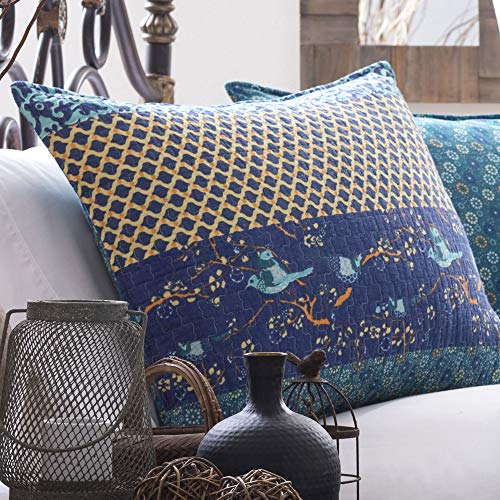image for Lush Decor Royal Empire Reversible Cotton Quilt Set - 3 Piece Striped 