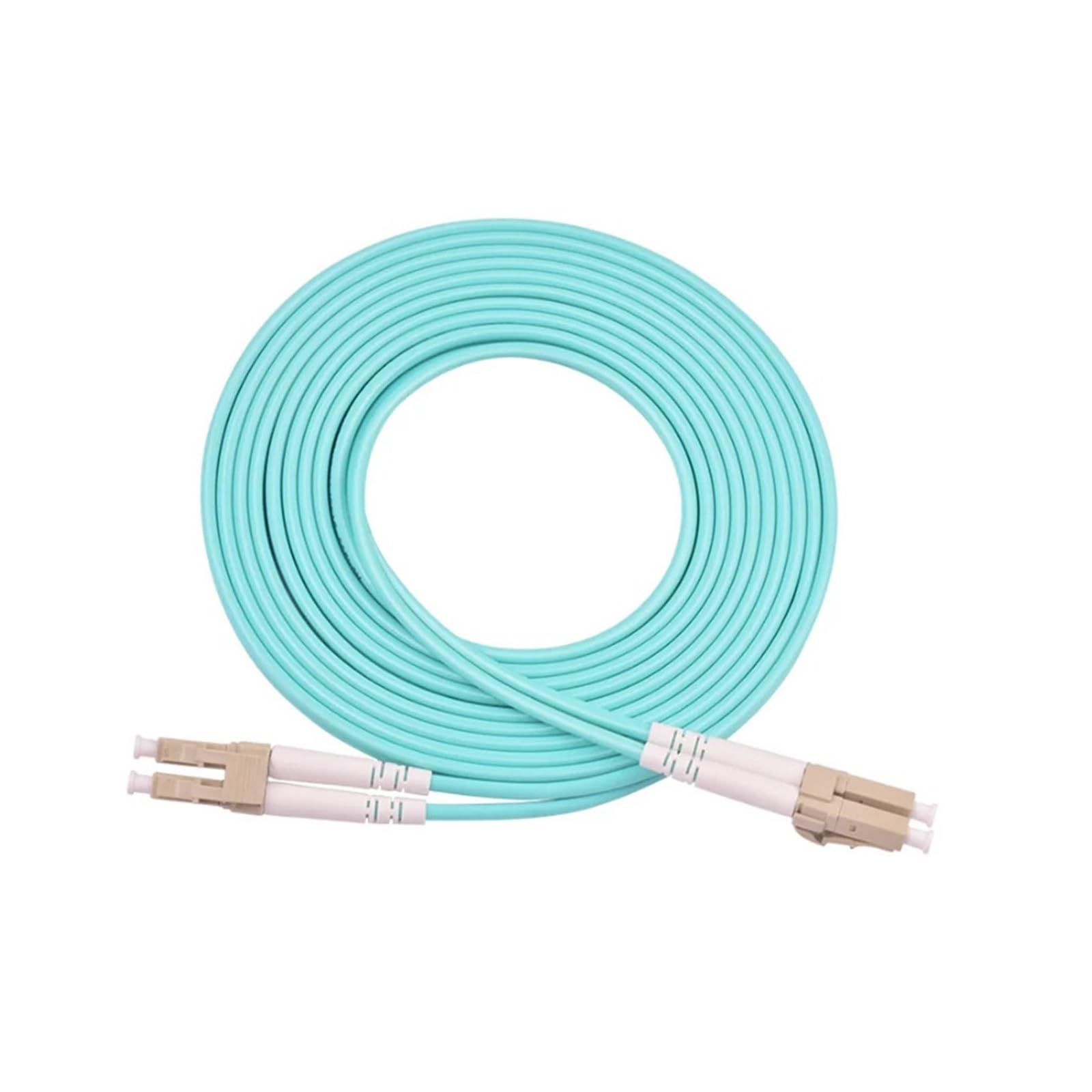 Câble fibre optique OM4 duplex multimode LC pour haut débit 2m - 6
