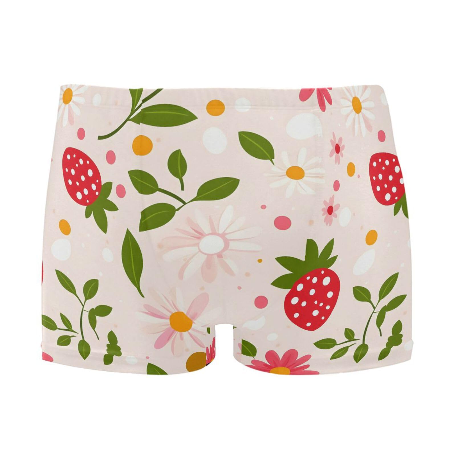 Mens Swimwear Strawberry Daisy Short Swim Trunks Square Lg Swimsuit Bathing Suits for Men L 202b8368