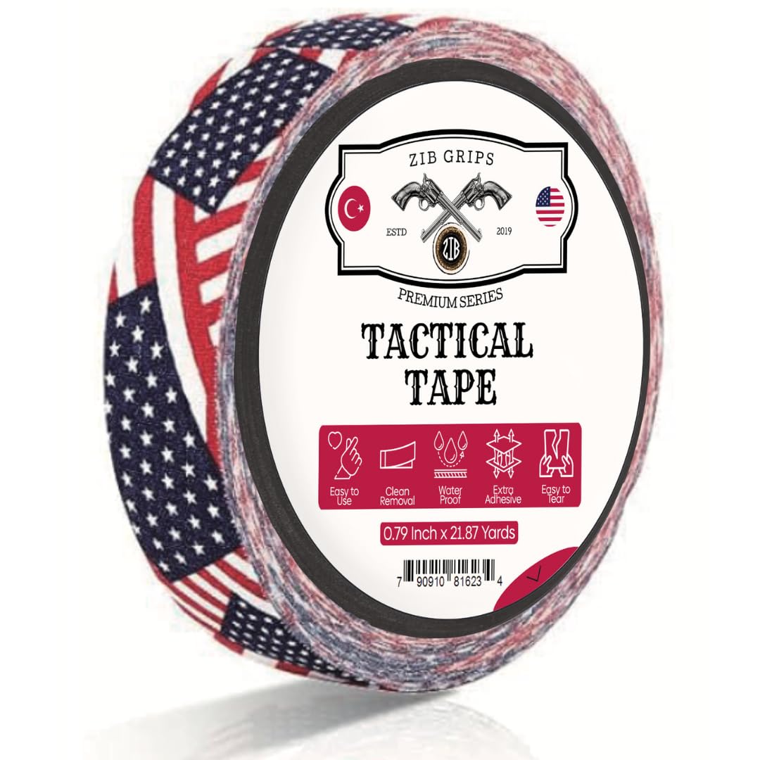 Adhesive, Sandpaper - Rubber Tape & Protective Cloth Tape Multipurpose Water Resistant & Non-Reflective Grip-Wrap Improve Handles