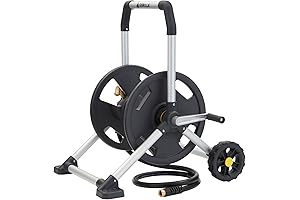 Gorilla 200' Aluminum Zero-Rust Upright Hose Reel