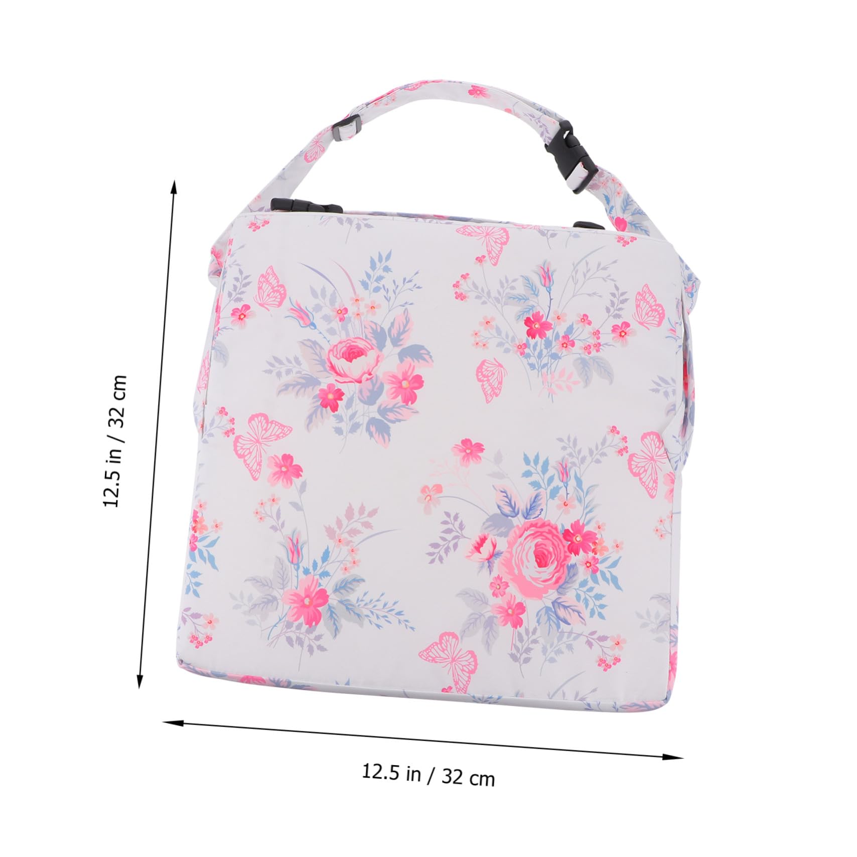 Cojín Elevador de Silla Infantil Desmontable 1 Pieza Blanco