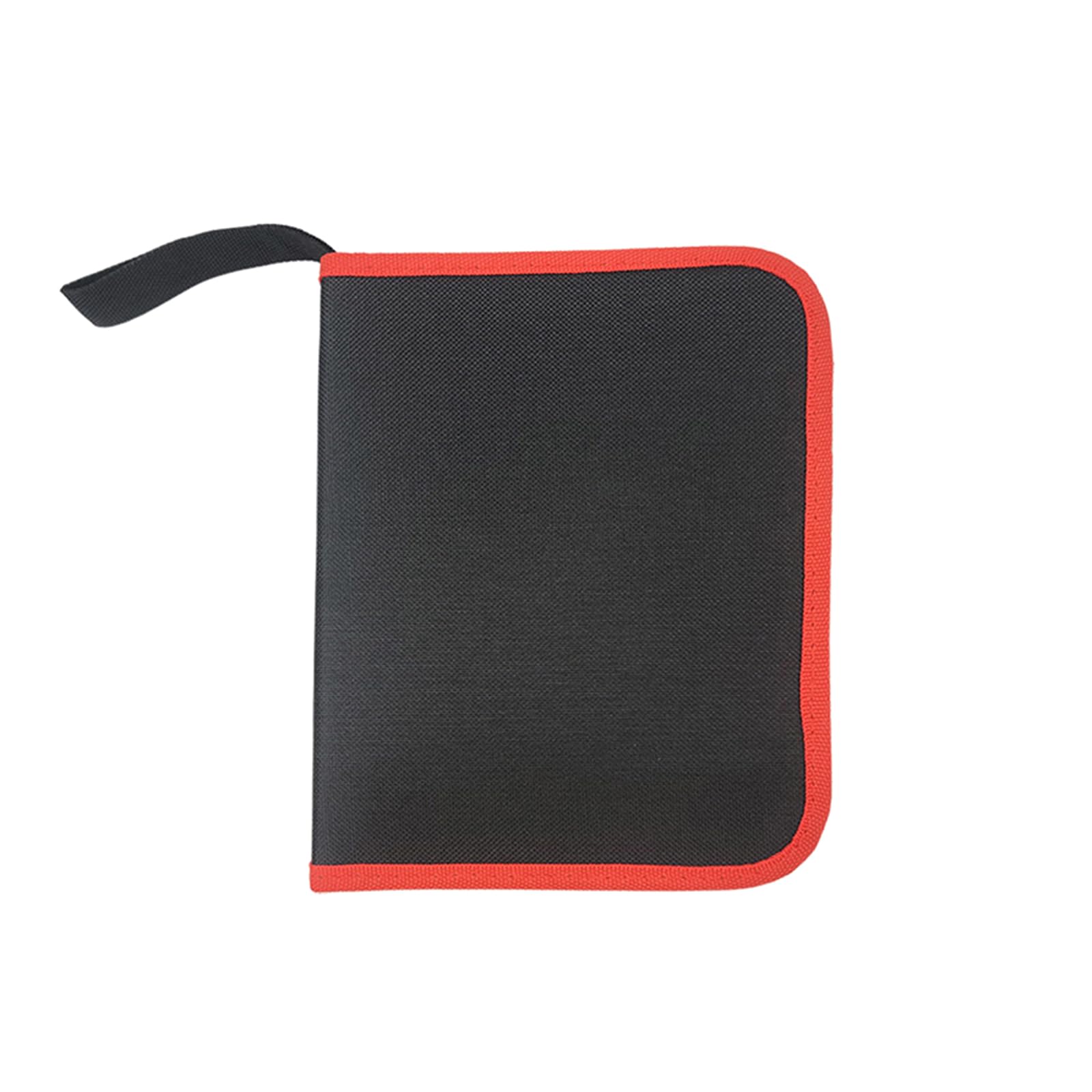 Drill Bit Storage Bag and Wrench Organizer with Clear Labels Tool Cloth Zipper Pouch Oxford Cloth
