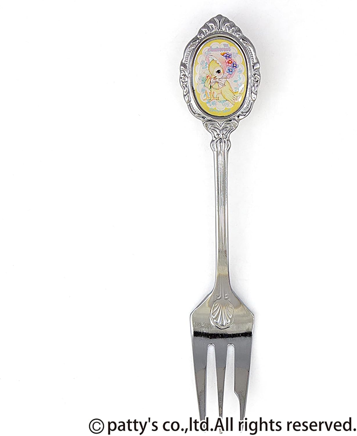 SWIMMER 7200-23 Fork, Approx. 5.5 inches (14 cm), Fluffy Chick, Made in Japan