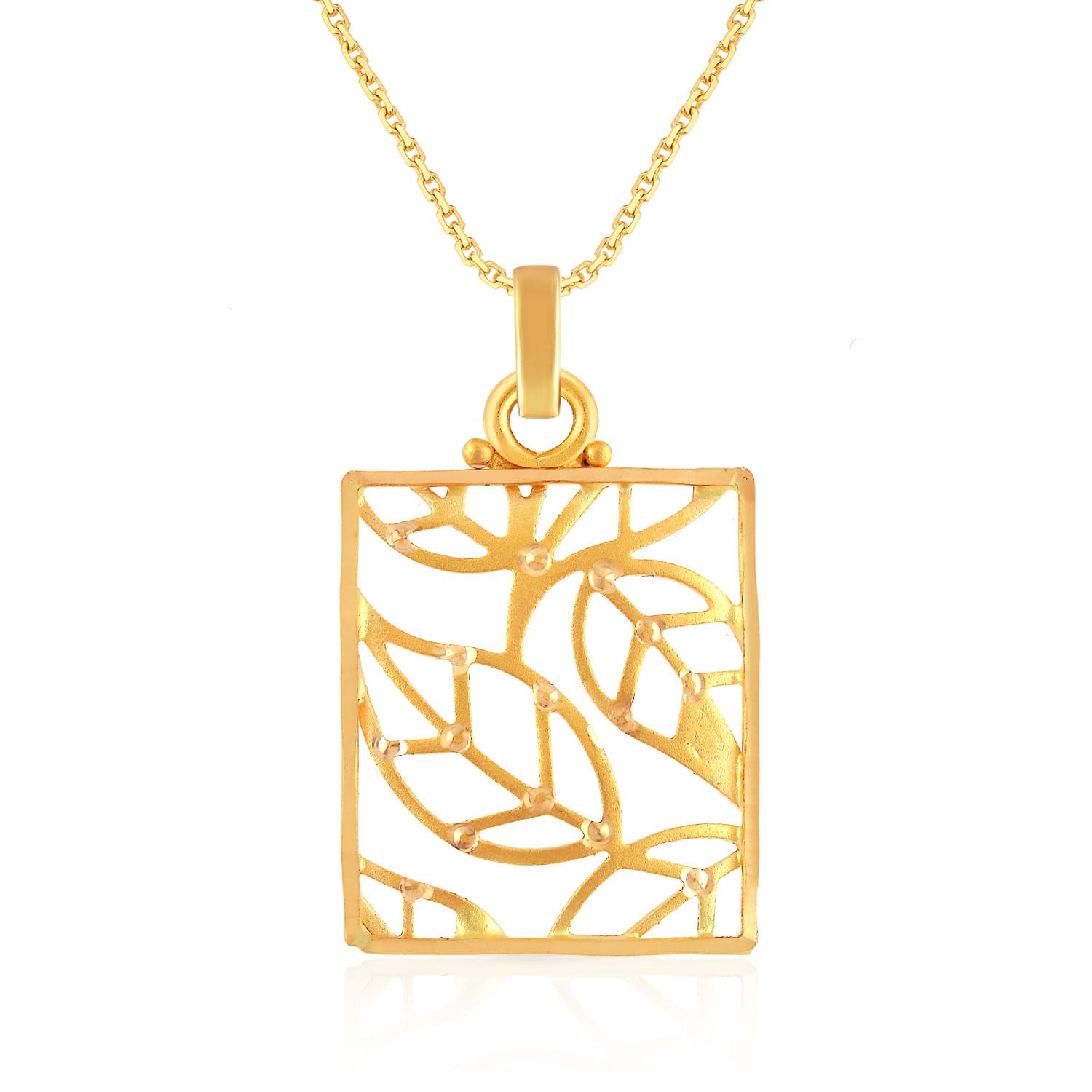 Yellow Gold Pendant for Women 22k | 22 kt (916) BIS Hallmark Gold Pendant for Women & Girls | 22 Karat Gold Jewellery for Birthday, Wedding, Anniversary & Diwali Gift