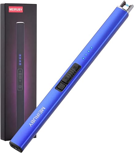 MEIRUBY Encendedor eléctrico de velas, relleno de calcetín de Navidad, regalos para mujeres, mamá, hombres, esposa, hermana, recargable por USB,