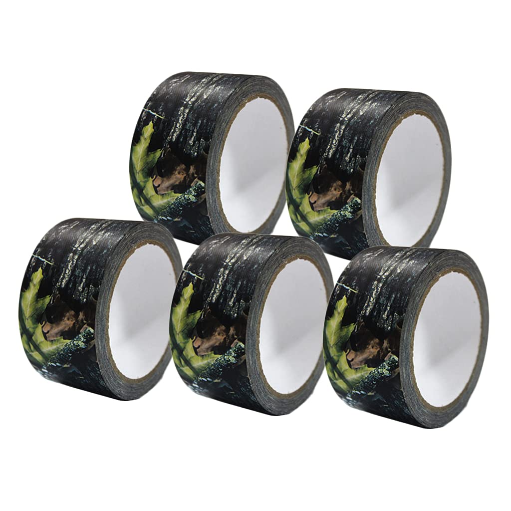 10m/395in Camouflage Wrap Tape, Heavy-Duty Bionic Waterproof Tape, Military Camo Bandage, for Outdoor Hunting Protection