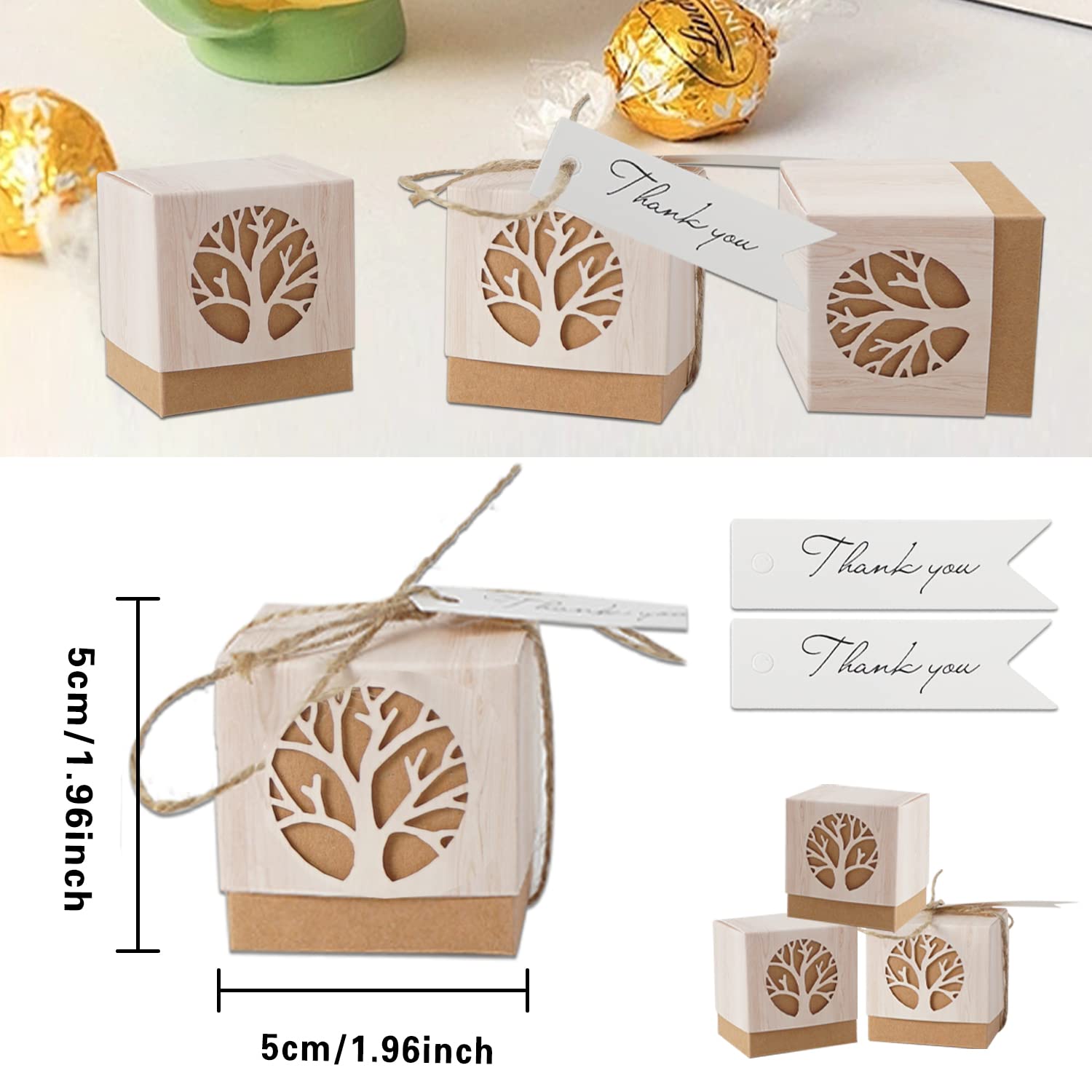 Sacchetto PortaConfetti Albero della Vita