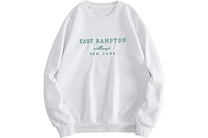 Women's East Hampton Crewneck Sweatshirt: A Comfy and Stylish Pick for Teen Girls