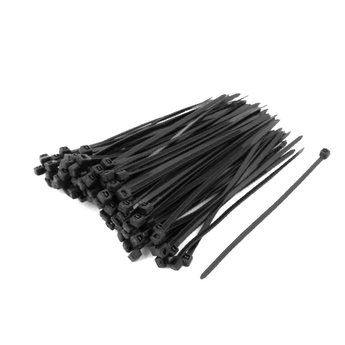 Buy XDREE 3mm x 100mm Self Locking Nylon Cable Ties Heavy Industrial