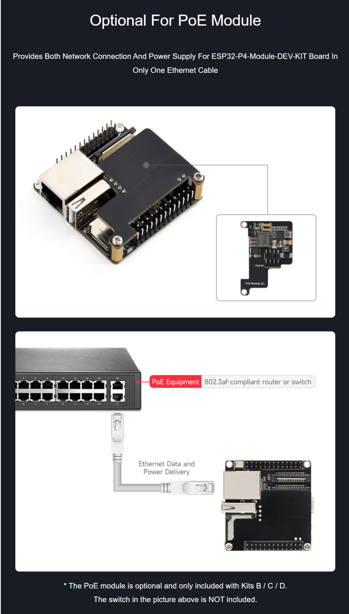 TUOPUONE ESP32-P4-NANO-WIFI6-DB zestaw C, RISC-V dwurdzeniowy 400 MHz + jednordzeniowy 40 MHz