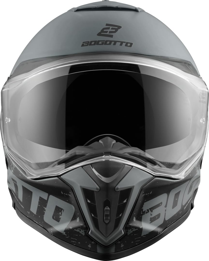 Bogotto FG-601 Duo Fiberglas Enduro Helm