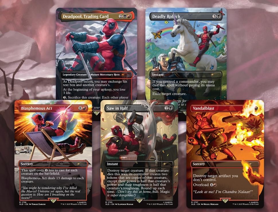 MTG Secret Lair: Secret Lair x Marvel's Deadpool (Non-Foil Edition)