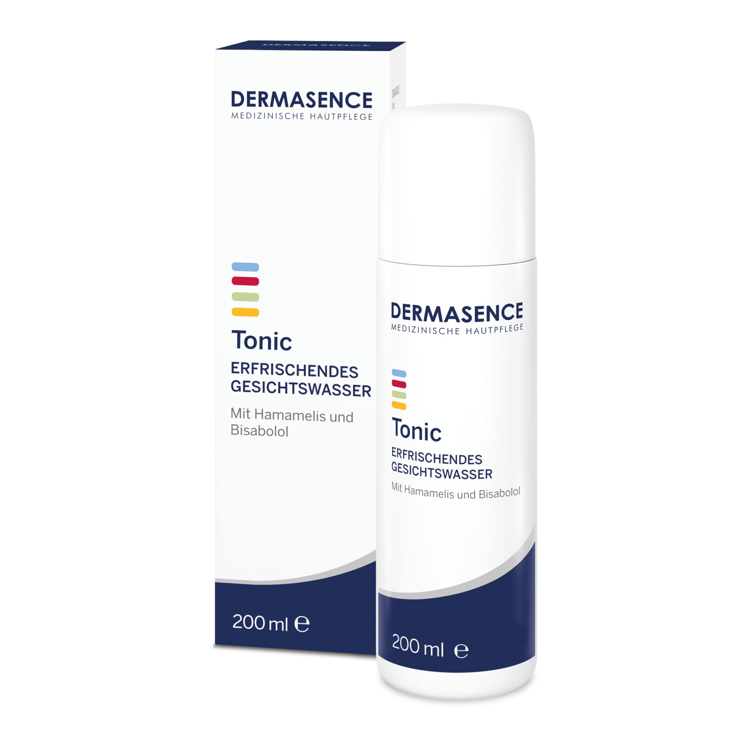 DERMASENCE Tonic, 200 ml – Gesichtswasser für fettige & unreine Haut, erfrischt & klärt sanft, mit Panthenol & Hamamelis, pH-ausgleichend, vegane Pflege für klare Haut, auch nach der Rasur geeignet