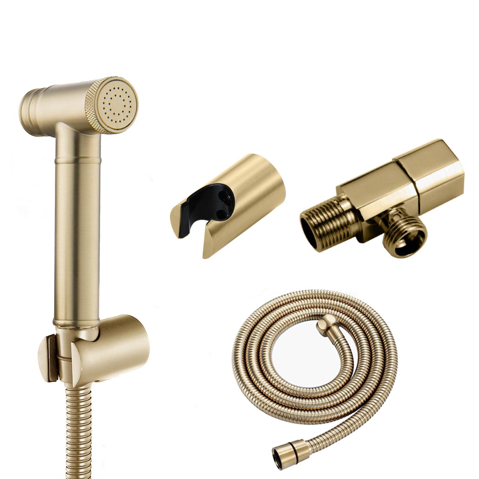 Handheld Bidet Toilet Sprayer Bidet Shower for Toilet Toilet Bidet Sprayer Set Cold Water with Hose Brass Toilet