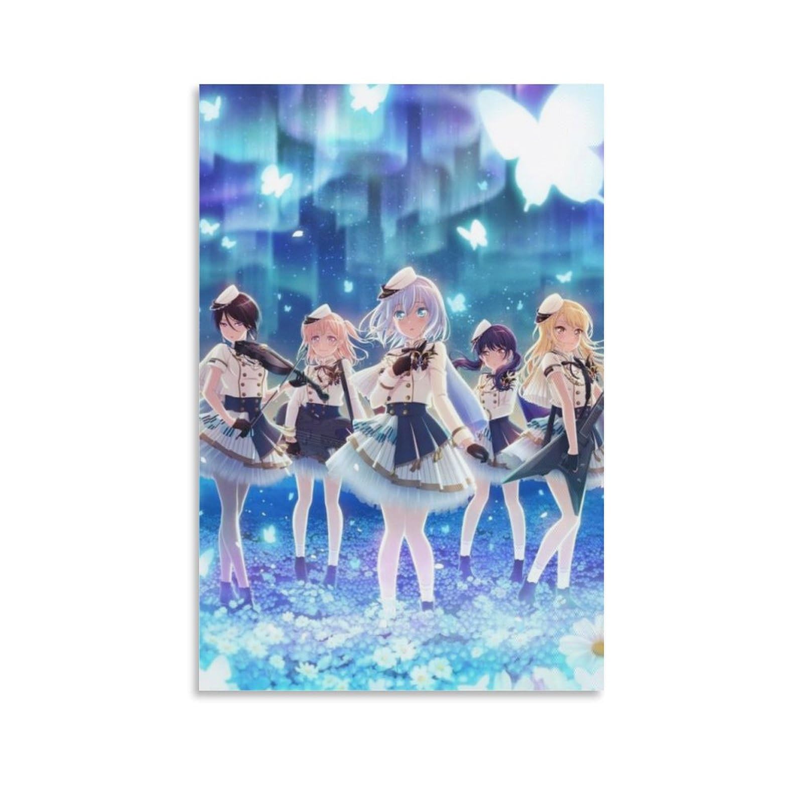 BanG Dream! It's MyGO Anime Poster (3) Artworks Canvas Poster Room Aesthetic Wall Art Prints Home Modern Decor Gifts Framed-unframed 08x12inch(20x30cm)