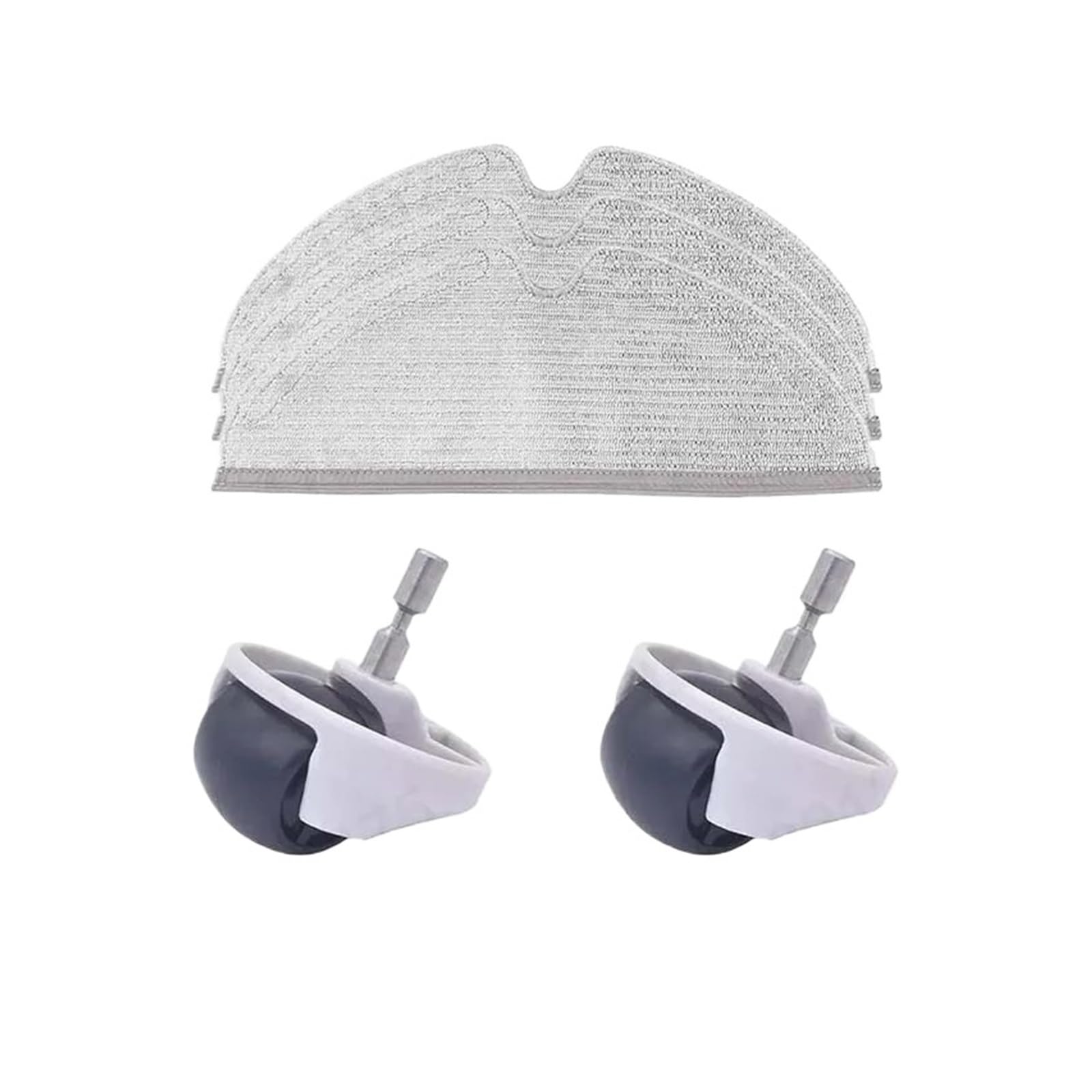 Kit roulettes et mops de rechange pour aspirateur robot Roborock