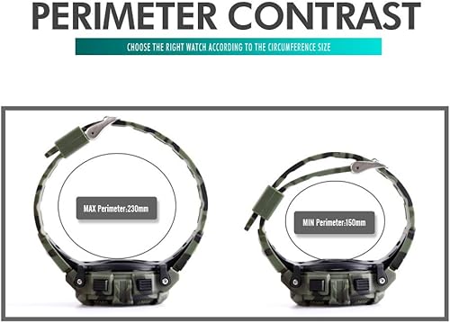 Miniatura 6 de Dayllon Kids Digital Watch Outdoor Sports 50M Waterproof Electronic Watches Alarm Clock 1224 H Stopwatch Calendar Boy Girl Wristwatch