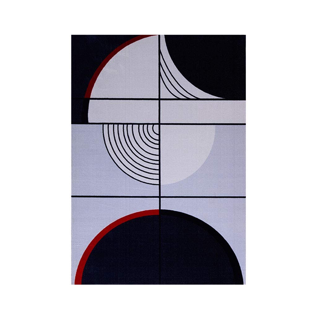 boloi Rugs Comfortable Soft Polyester Carpet Nordic Wind Rectangular Rug Bedroom Living Room Cotton Bottom Non-Slip Home Rugs Carpet (Size : 160x240cm)