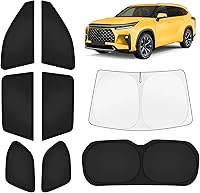 Vista 52 de KUST Parasol plegable para parabrisas para Chevrolet/Chevy Trax LS/LT/LTZA 2013-2023, accesorios para ventana, protector de visera solar, bloquea