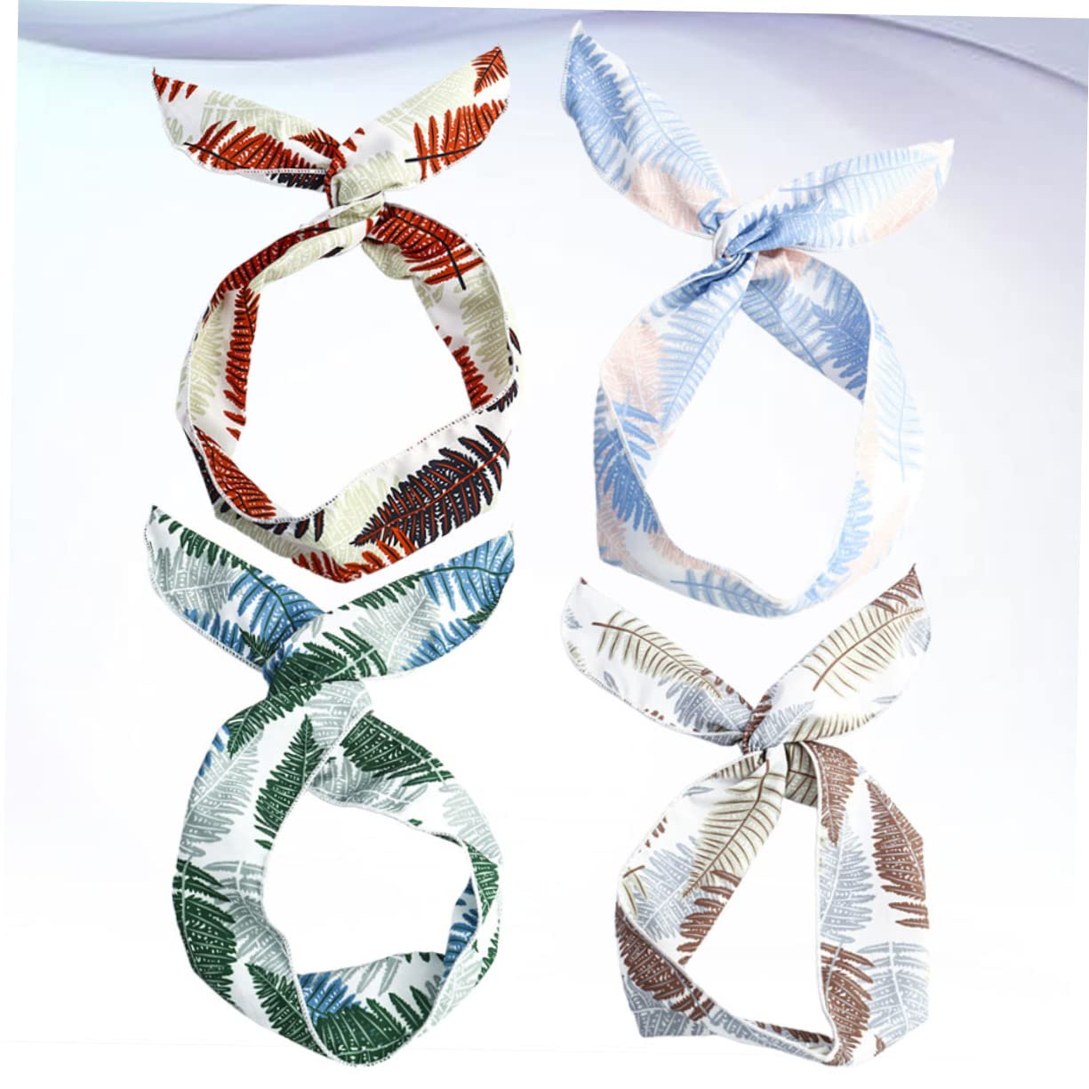LIFKOME 12pezzi Fasce Per Orecchie Set Accessori Sportivi Per Yoga e Colori Casual Random