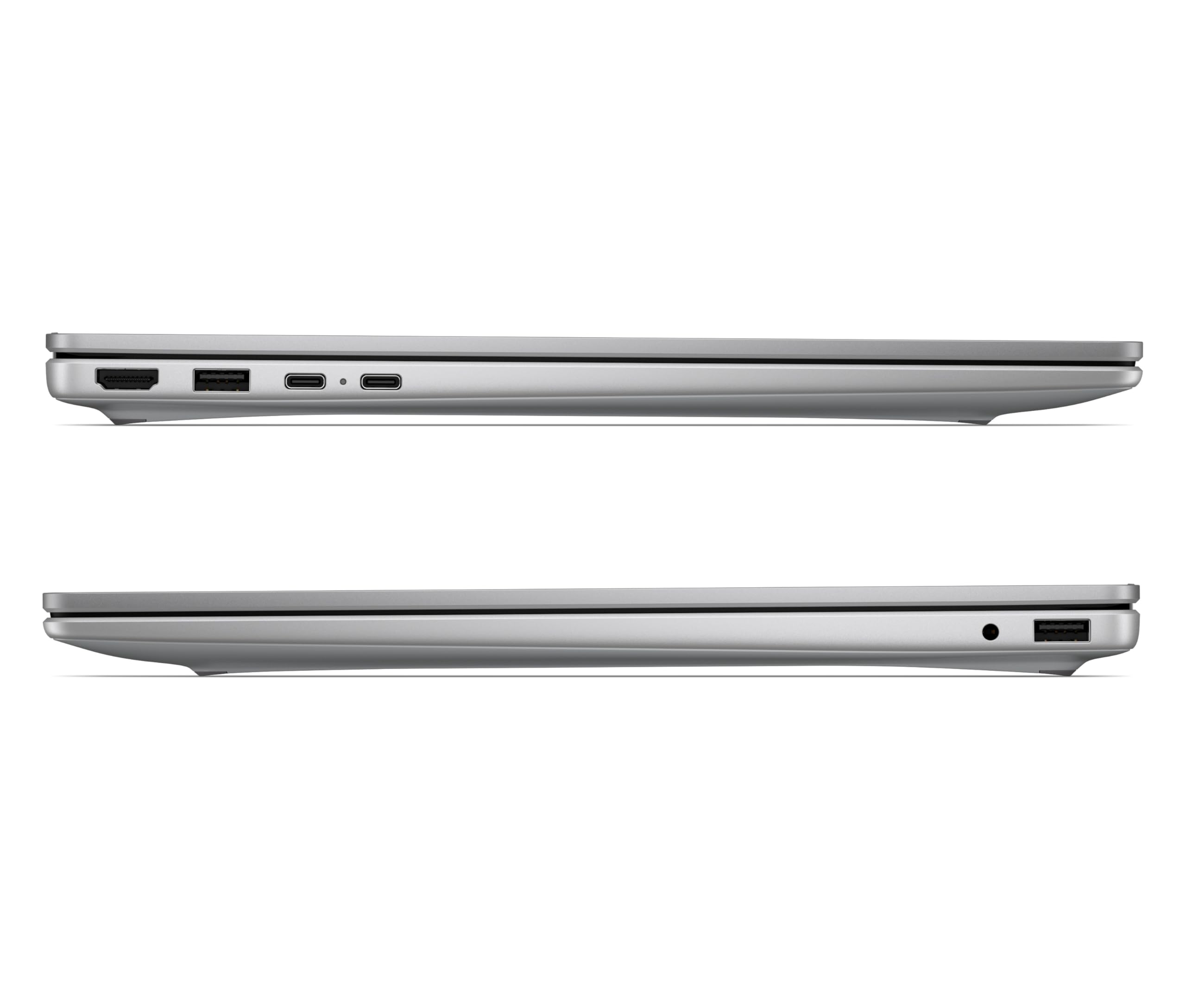 HP OmniBook 3 16-bz0000sf Ordinateur Portable 16" 2K IPS, PC Portable (Qualcomm Snapdragon X X1-26-100, RAM 16 Go, SSD 512 Go, Qualcomm Adreno GPU, Windows 11), Laptop Argent, Clavier AZERTY
