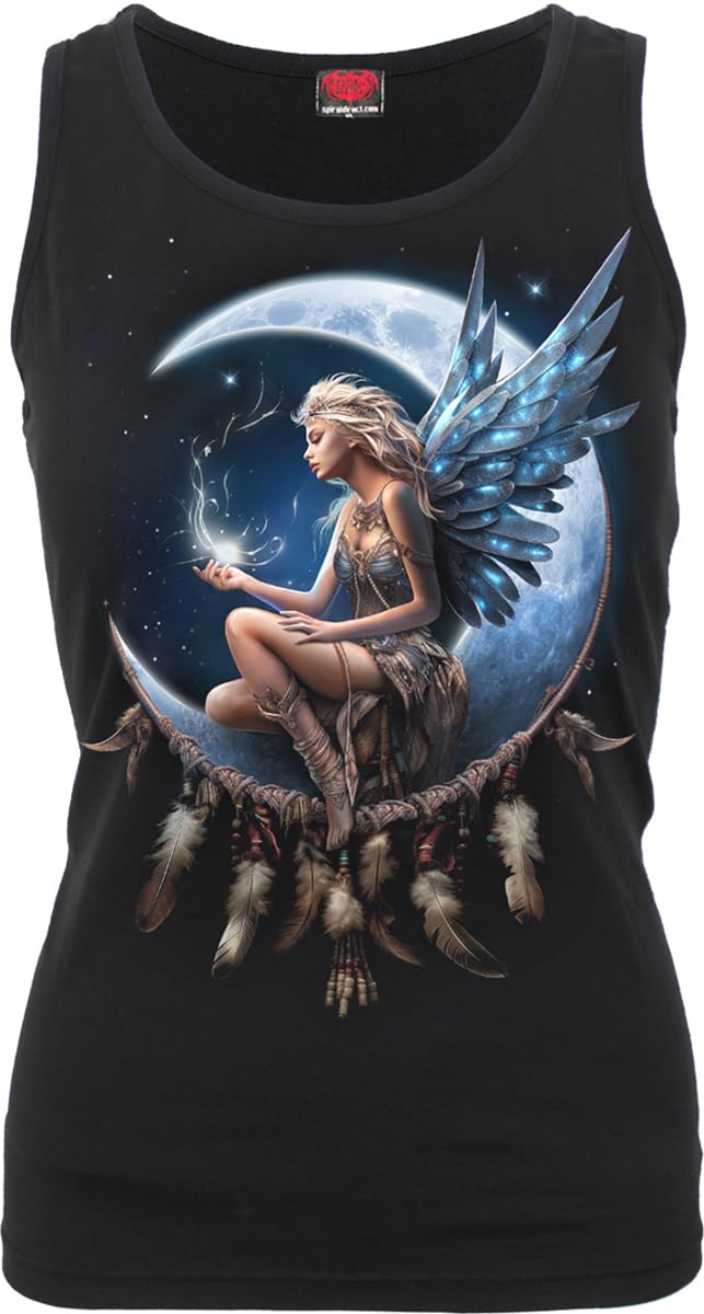 Spiral - Moon Fairy - Razor Back Top Black - XXL