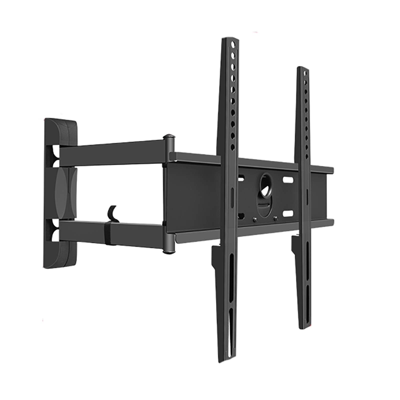 Staffa da parete per TV fissa per mobili TV, supporto da parete per TV ultra sottile per Tv Full HD al plasma da 32-55 pollici Max 400X400, capacità 45 kg Porta TV Full Motion (dimensioni : B) (nero