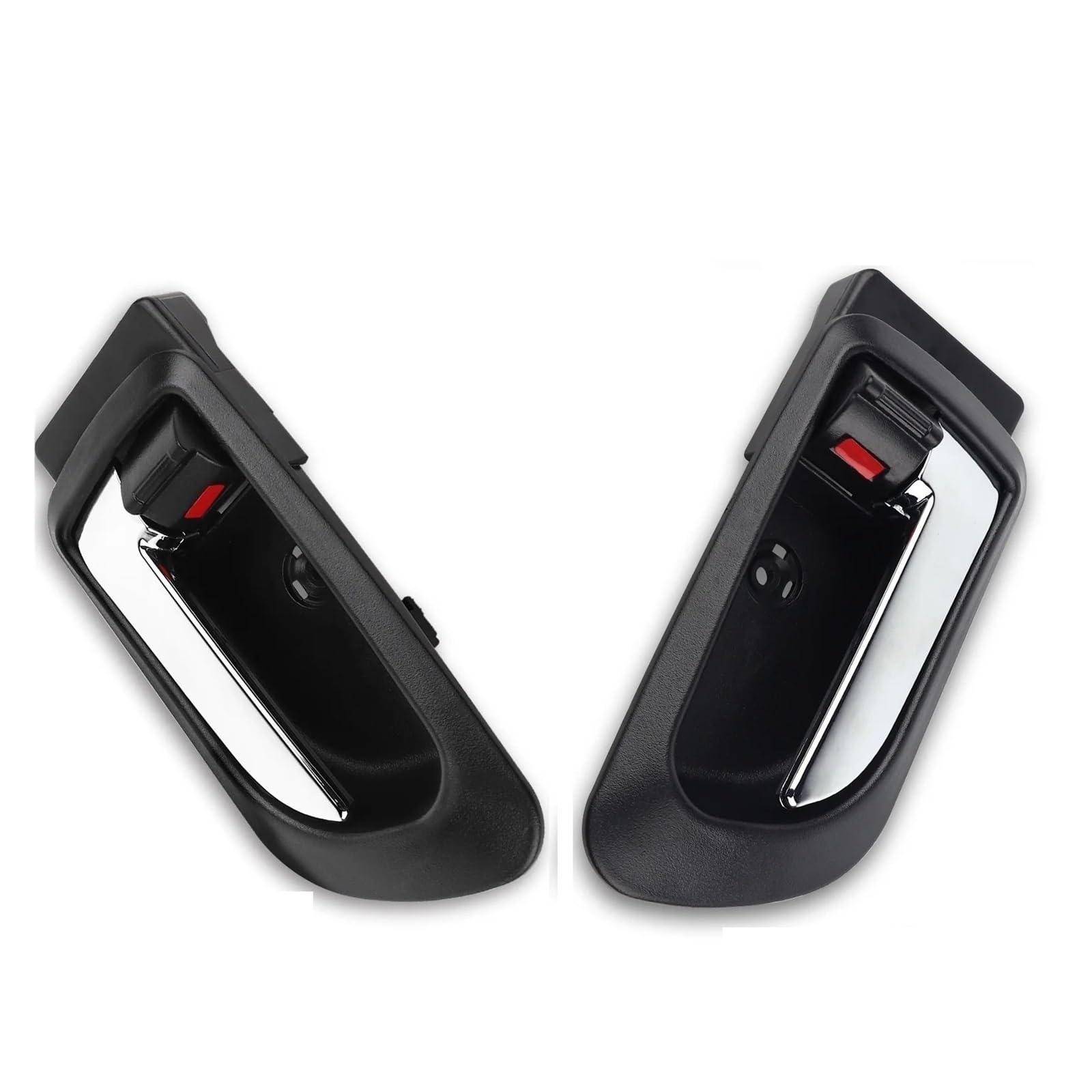 Nqkcuac 1 Pair Door Pull Handle For Great For Wall Haval Hover H3 H5 2010-2013 Gwm X200 6105100-K80 6105200-K80 Inside Door Handle Armest Front Left Right(1 Pair)