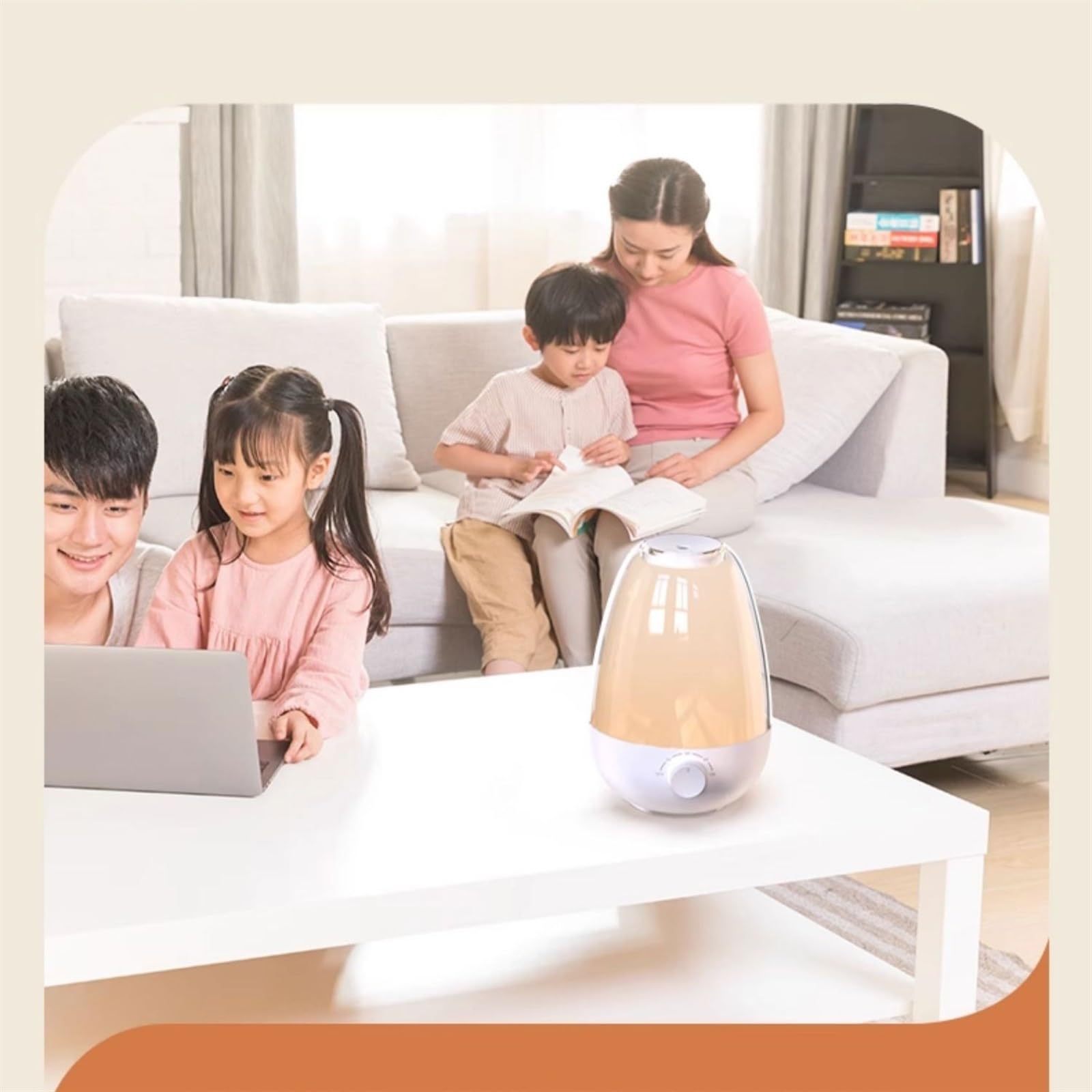 Umidificatore per camera da letto Umidificatore aromatico Casa Camera da letto Nebbia Volume purificazione dell'aria a basso rumore for ufficio Aria condizionata