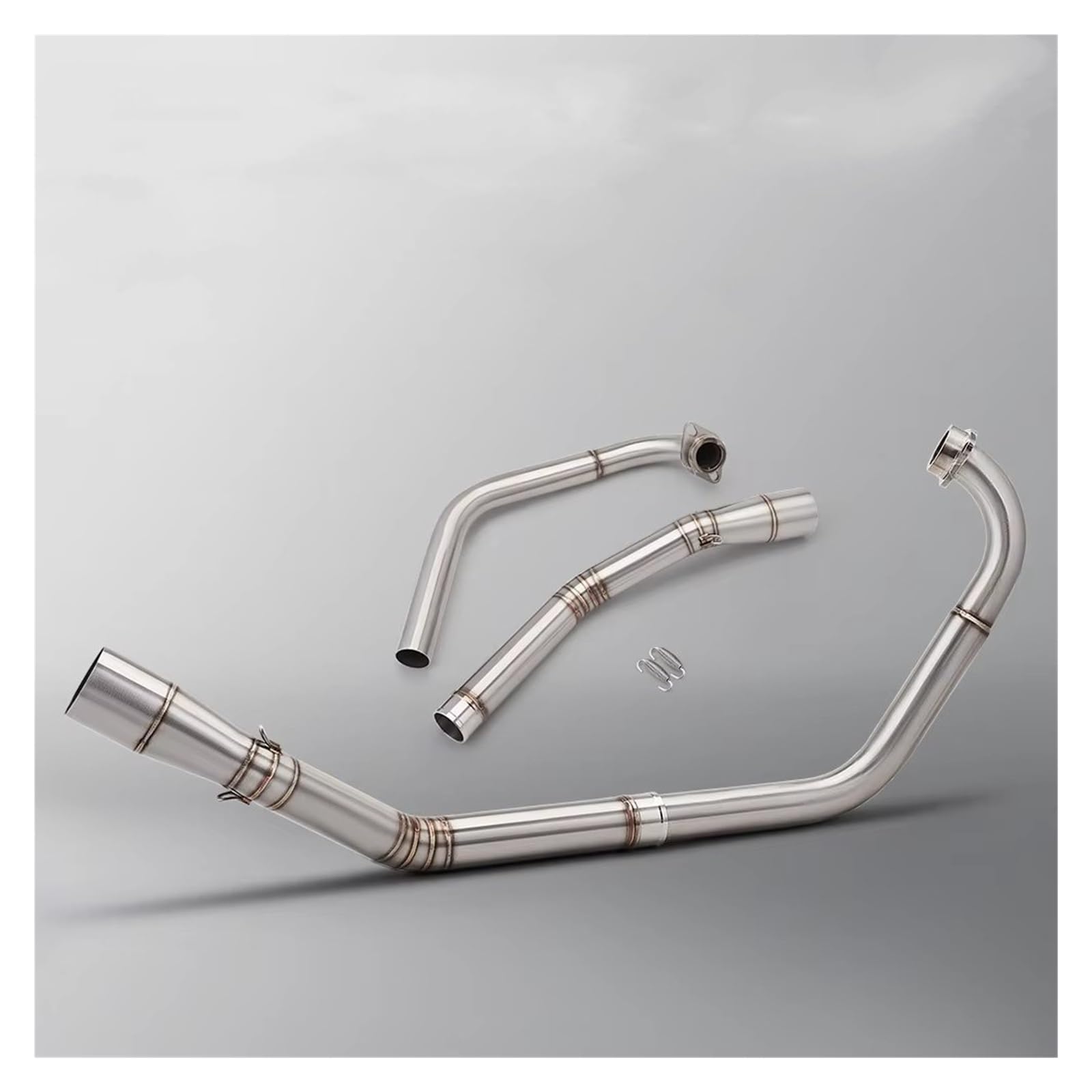 Silenciador de escape de acero inoxidable Para YZF-R15 Para R125 Para MT125 2008-2018