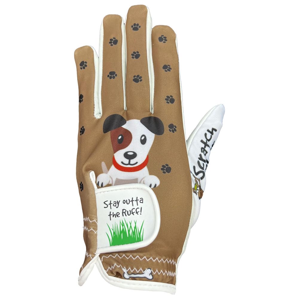 Giggle Golf Women's Golf Glove - Adjustable Strap, Left Hand Gloves for Women