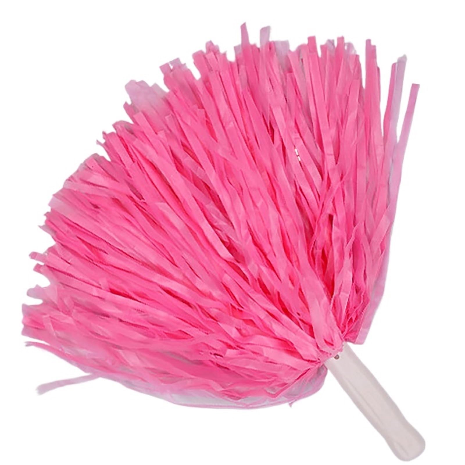ZWCSHUU Cheerleader Pom Poms Dance Sports Match And Vocal Concert Decorator Cheerleading Cheering Flower Pom Poms(Pink)