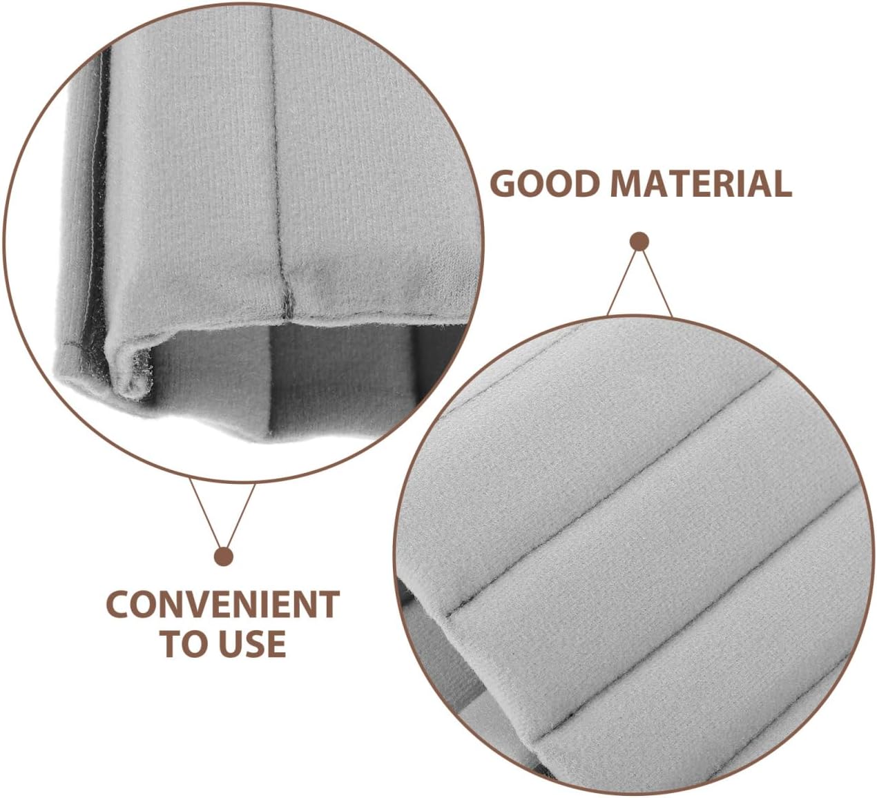 6 Pcs Camera Bag Divider Plug-in:Dividers Shockproof Protecting Camera Lens for Bag Organizer-Inserts with Suede Roller Partition and Side Pocket for Travel Photography Enthusiast Professional - Image 7